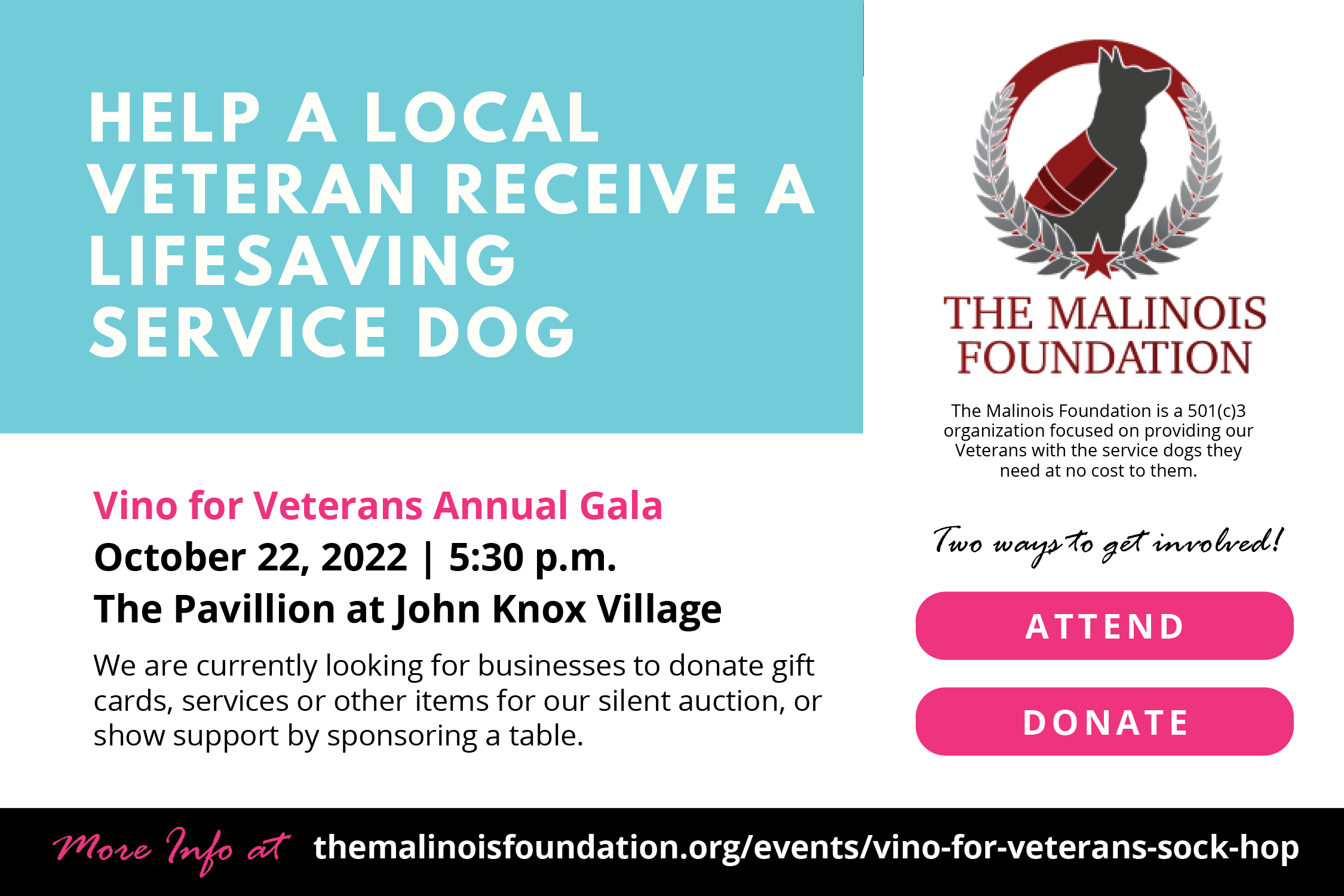 Vino for Veterans Ad